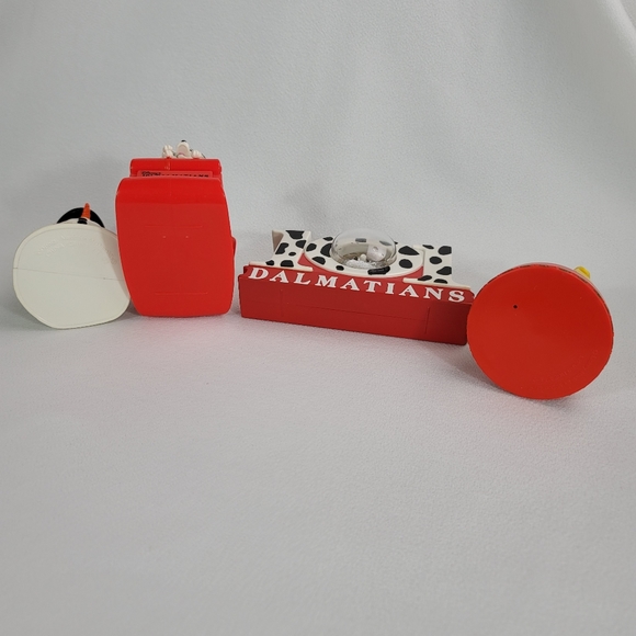 Set Of 4 Vtg 1996 Disney 101 Dalmatians Snow Domes - Picture 8 of 16